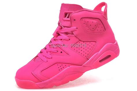 2015 new designed top quality 6 women's Basketball Shoes,free shipping women Sports pink Shoe ...