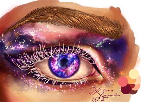 Galaxy Eye Crystal Blackstone - Illustrations ART street