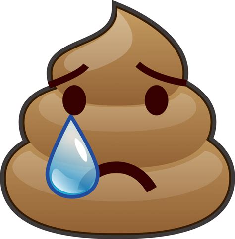 "cry (poop)" Emoji - Download for free – Iconduck