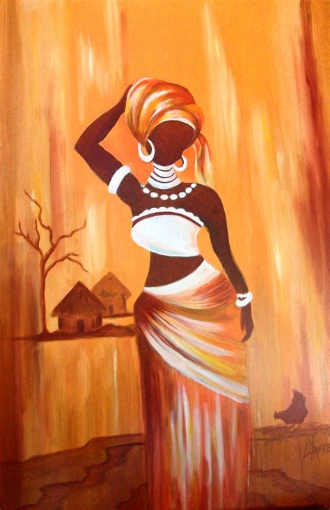African Woman original oil painting available directly from Artist ...