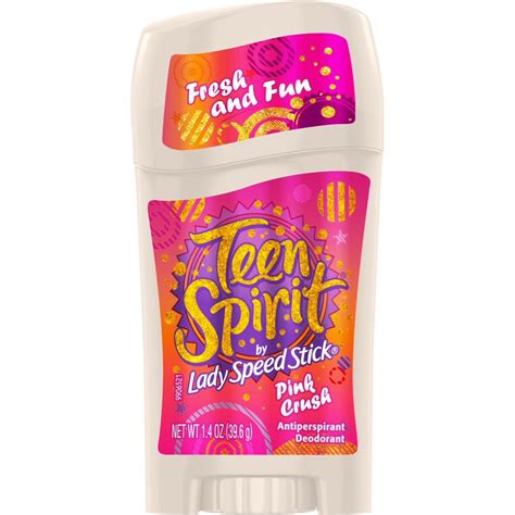 Teen Spirit Anti-Perspirant Deodorant Stick, Pink Crush 1.40 oz - Walmart.com - Walmart.com