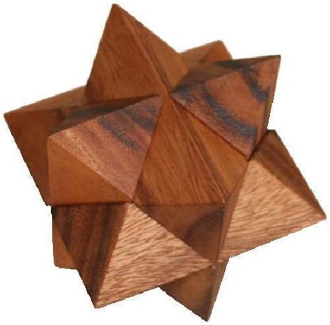 Star - Wooden Brain Teaser Puzzle | #1815324300