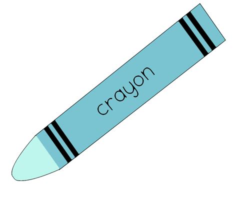 Blue Crayon drawing free image download
