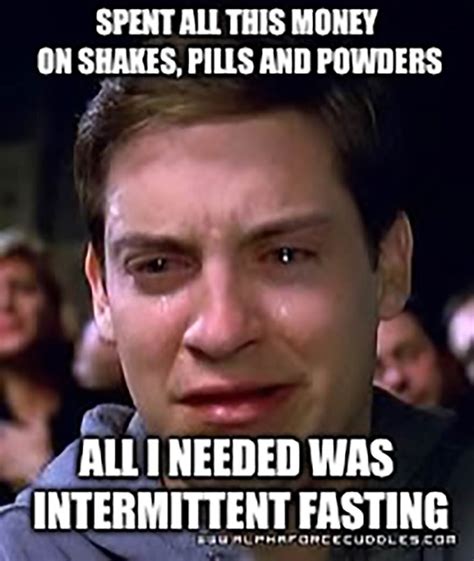 21 funny intermittent fasting memes | SuperFastDiet