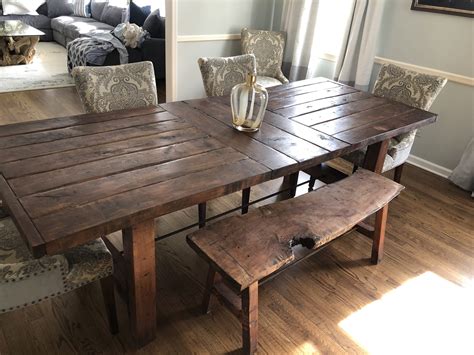 Rustic Farmhouse Dining Table Dining Room Set Dining Room ...