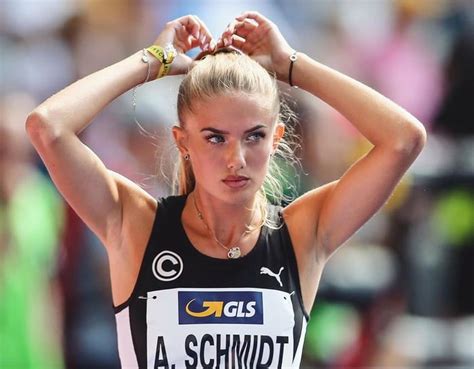 German Runner Alica Schmidt Dubbed The Sexiest Athlete In The World ...