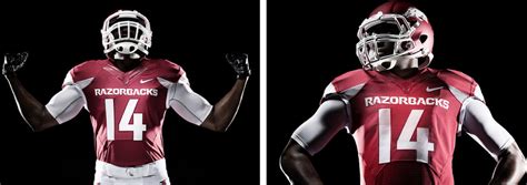 PHOTO: Arkansas Razorbacks Unveil New Football Uniforms