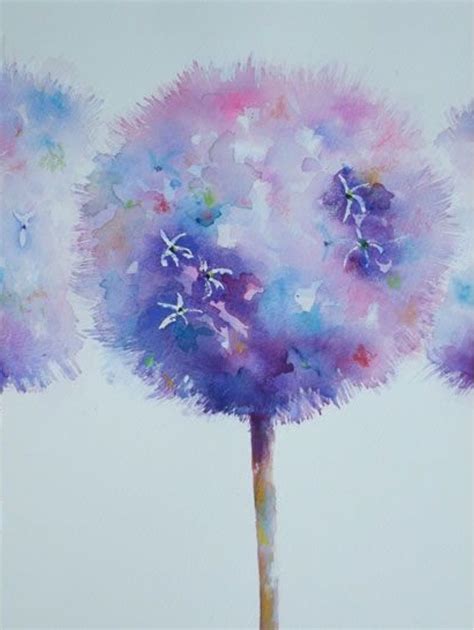 Blowing Dandelion Painting at PaintingValley.com | Explore collection ...