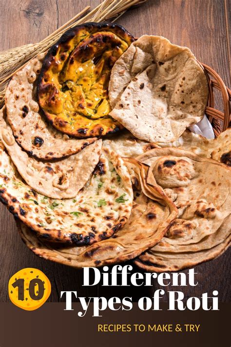 10 Different Types of Roti Recipes | Roti recipe, Roti, Recipes