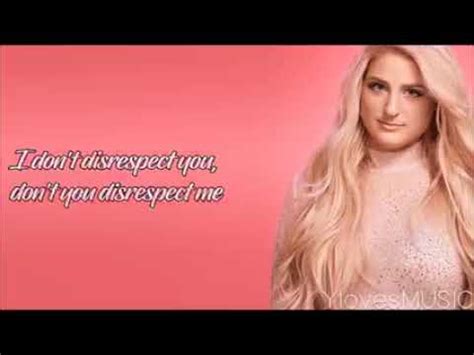 Meghan Trainor No Excuses Lyrics - YouTube