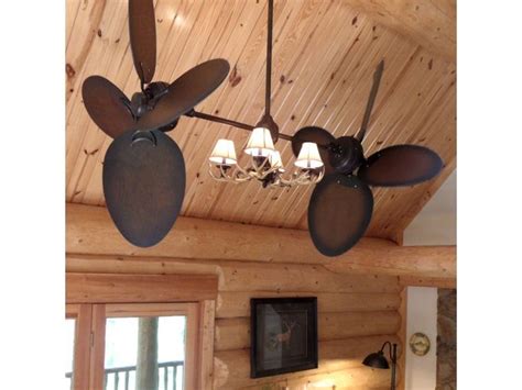 Rustic ceiling fan, Ceiling fan, Windmill ceiling fan