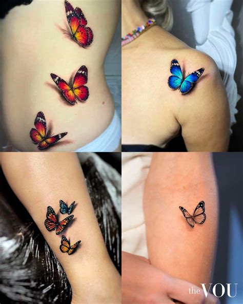 Discover more than 78 3 d butterfly tattoo best - in.coedo.com.vn