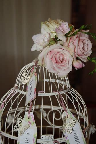 Vintage Birdcage as Wedding Table Plan | To see more wedding… | Flickr