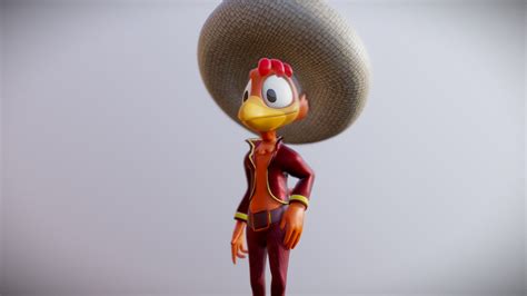 Fanart Panchito Pistoles Disney Character - Download Free 3D model by hullalmiah [01529e7 ...