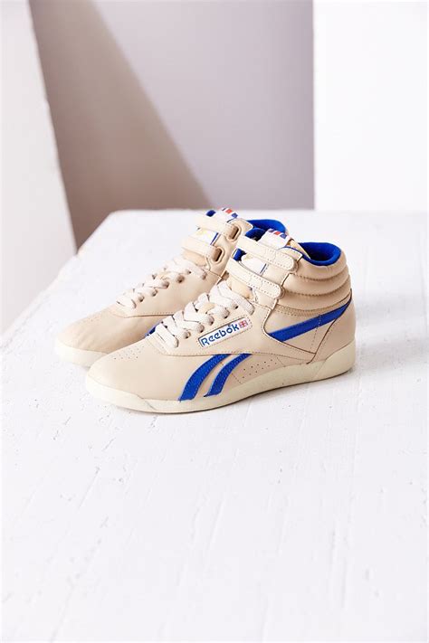 Reebok Freestyle Hi Vintage Sneaker in Ivory (Natural) - Lyst