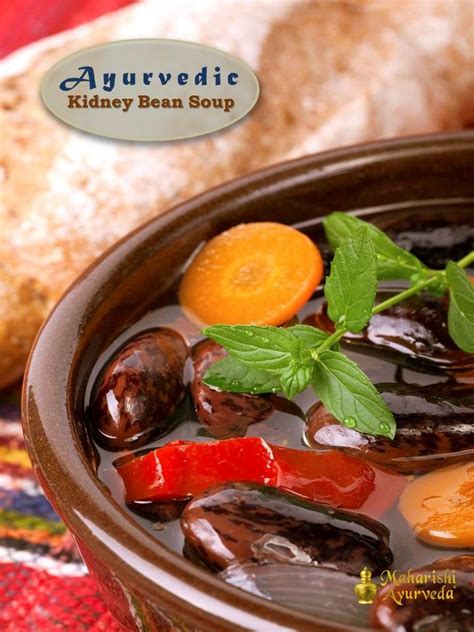 Kidney Bean Soup Recipe | Maharishi Ayurveda Blog | Ayurvedic recipes ...