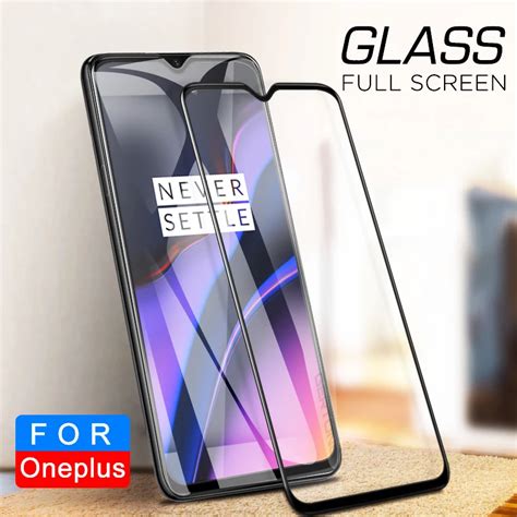 Toughened Tempered Glass For Oneplus 7 Oneplus7 Full Cover Screen ...