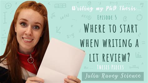 How to Write A Literature Review? From Blank Page to Plan! | PhD Thesis Writing (Episode #5 ...