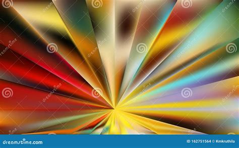 Colorful Radial Burst Background Stock Vector - Illustration of rotating, shiny: 162751564