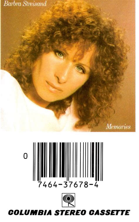 Barbra Streisand – Memories (1981, Cassette) - Discogs