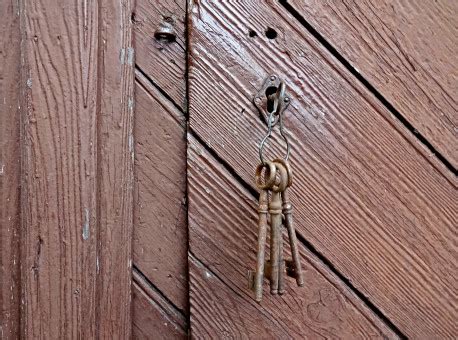 Free Images : keyhole, door handle, old wood, key, latch, lock, door knocker, hardware accessory ...