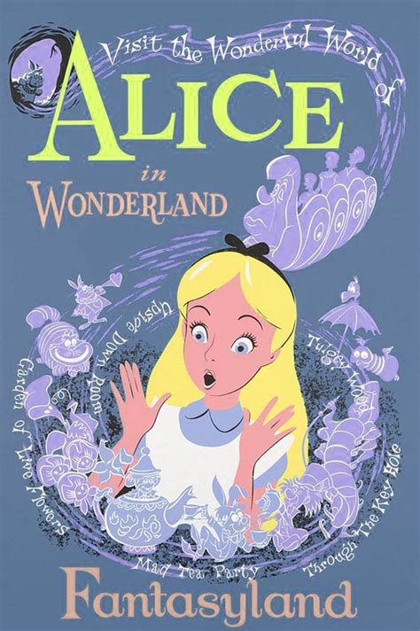 Alice has many stories to share ... | Alice in wonderland poster ...