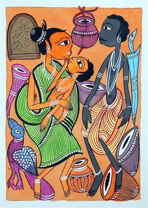 Kalighat Paintings of West Bengal – Asia InCH – Encyclopedia of Intangible Cultural Heritage