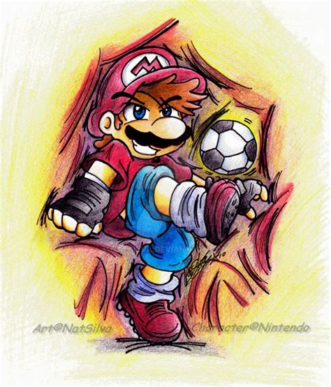 Mario: Strikers FIFA world cup by NatSilva on DeviantArt