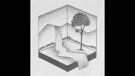 Drawing In a Cube| Creative Drawing for Beginners| Pencil Drawing and Shading Step by Step - YouTube