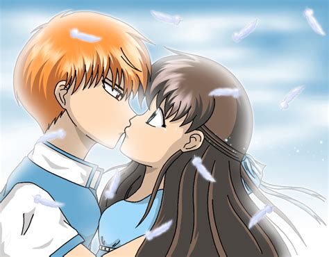 Kyo and Tohru Kiss by Misaki-chi on DeviantArt