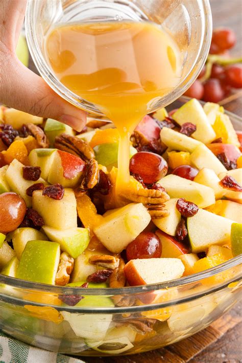 How To Make Fruit Salad Dressing - Family Dinners