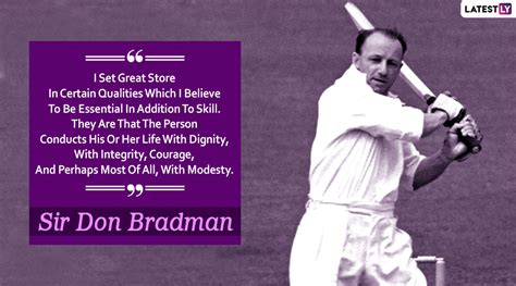 Sir Don Bradman Quotes With HD Images: Powerful Sayings by Australian Cricket Great To Mark His ...