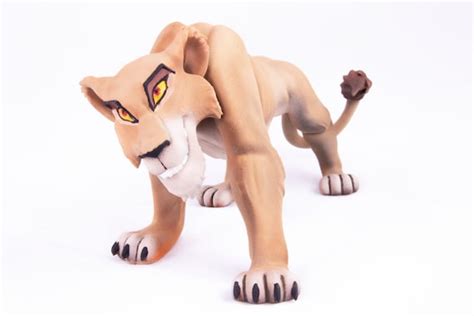 Zira Adult Lion King Furry Kiara Animal Art Figure Miniature - Etsy