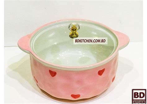 1000ml serving dish with Lid - bdkitchen.com.bd