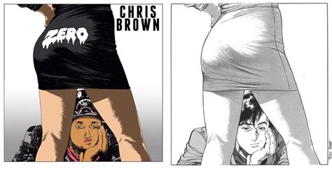 Chris Brown's 'Zero' album cover Sure Looks Familiar to "city hunter ...