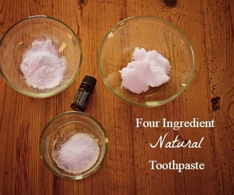 Four Ingredient Natural Toothpaste - Homegrown Hopes