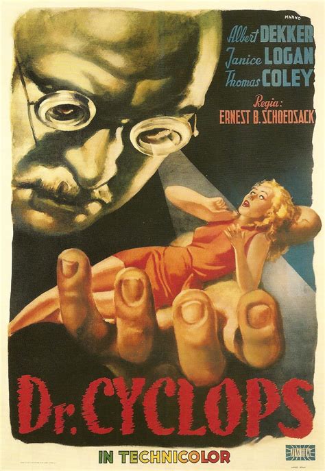 Dr. Cyclops (1940) | Movie posters, Horror movie posters, Classic horror movies