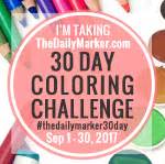 Bashful Blogging: Colouring Challenge Day 21