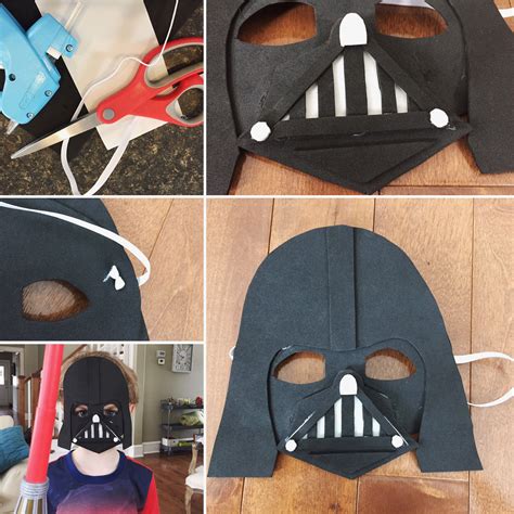 Darth Vader kids mask, Star Wars, kids craft | Darth vader kid, Mask ...