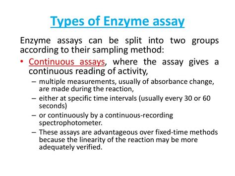 Enzymes assay ppt Best