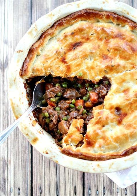 Ground Beef Pot Pie With Puff Pastry - Beef Poster