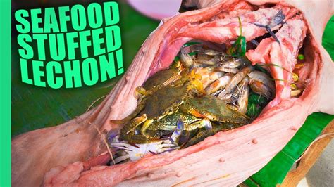 Seafood Stuffed Lechon - Meet the Philippines Mad Food Scientist! - Win ...