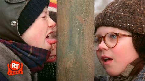 A Christmas Story (1983) - Tongue Stuck to the Pole Scene | Movieclips - YouTube