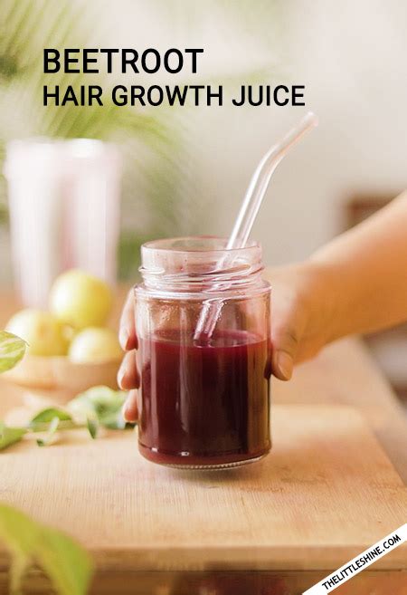 Beetroot Juice for Hair Growth - The Little Shine