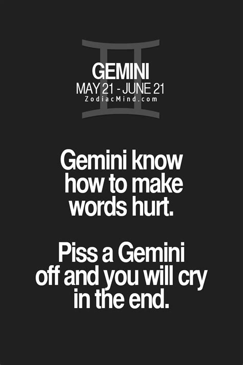 Fun facts about your sign here - Zodiac Mind - Your #1 source for Zodiac Facts | Gemini quotes ...