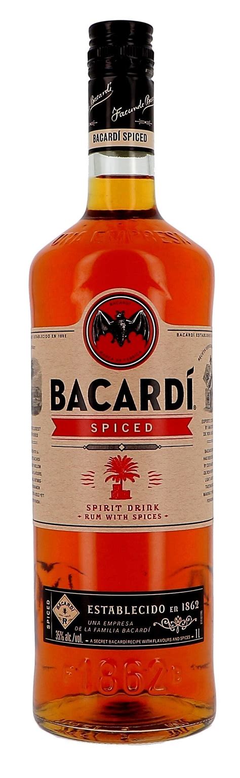 Rum Bacardi Spiced 1L 35% - Nevejan