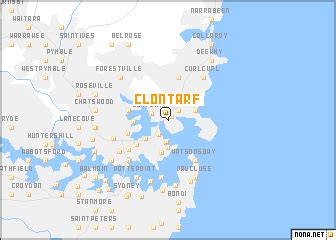 Clontarf (Australia) map - nona.net