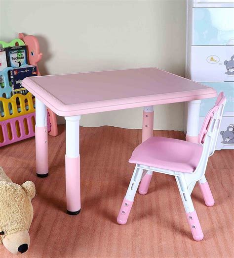 Buy Strawberry Plastic Infant Desk in Pink Colour with Chair at 20% OFF ...