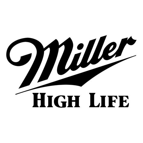 Miller High Life Vinyl Sticker Champaign of Beers from MTSKULL on Etsy Studio