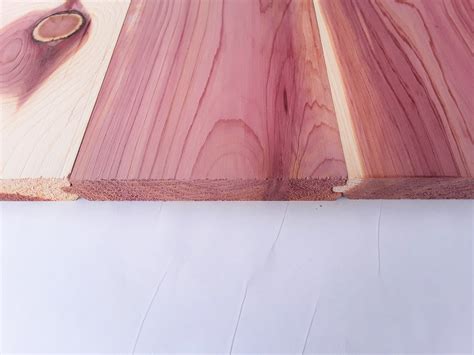 Red Cedar Bead Board Tongue and Groove Planks - Free US Shipping - tropicalexpressllc.com